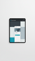 Digital Service Proposal on Tablet