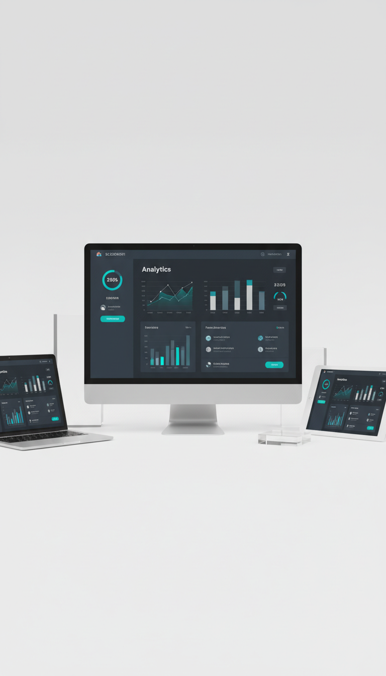 Analytics Dashboard Interface Desktop Edition